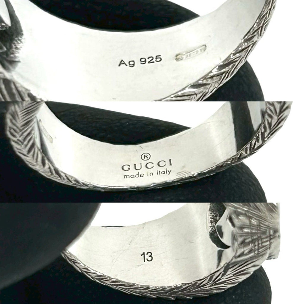 Gucci Arabesque Interlocking Ring 925 Sterling Silver — view 3