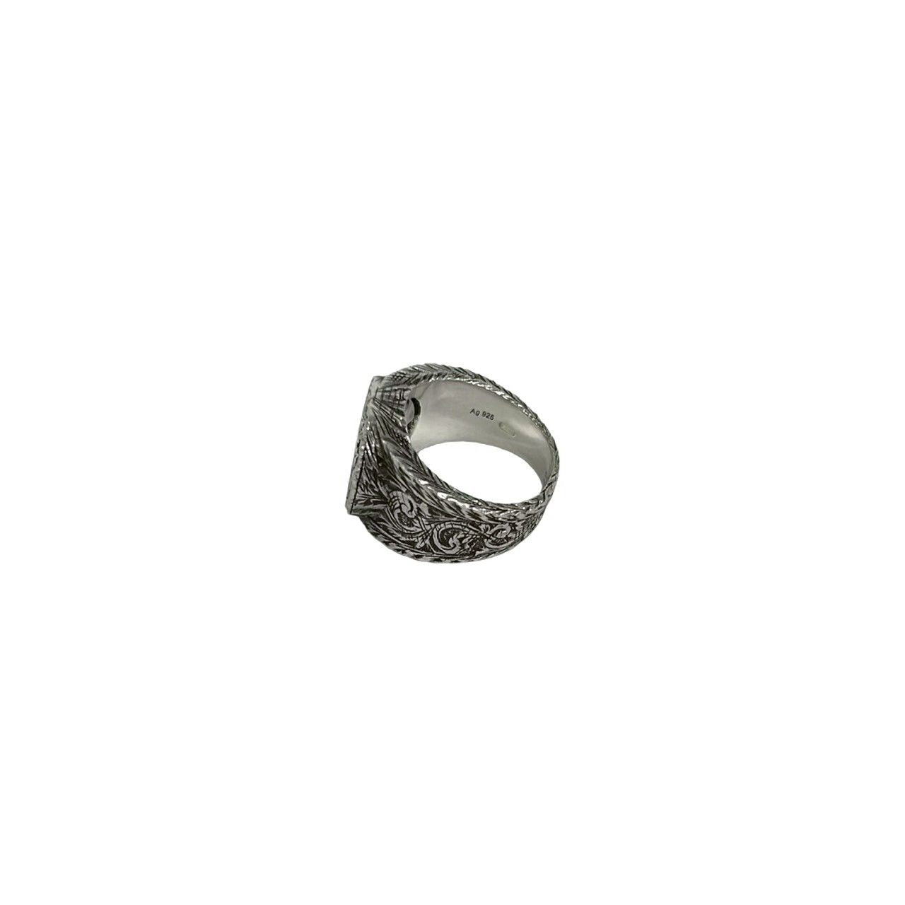 Gucci Arabesque Interlocking Ring 925 Sterling Silver — view 4
