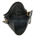 Hermes Evelyne GM Crossbody Shoulder Bag Black Taurillon Clemence — view 4