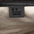 Gucci Interlocking Soho Chain Tote Shoulder Bag Black Leather — view 5