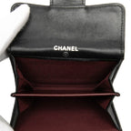 Chanel Quilted CC Logo Coin Purse Black Lambskin — view 4