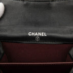 Chanel Quilted CC Logo Coin Purse Black Lambskin — view 5