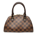 Louis Vuitton Damier Riviera Mini Bag Brown Ebene Leather