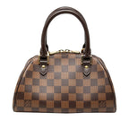 Louis Vuitton Damier Riviera Mini Bag Brown Ebene Leather