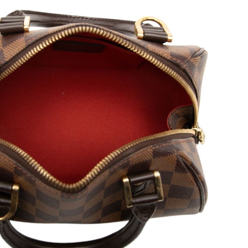 Louis Vuitton Damier Riviera Mini Bag Brown Ebene Leather — view 4