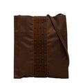 Hermes Her Line Crossbody Shoulder Bag Pochette Brown Canvas