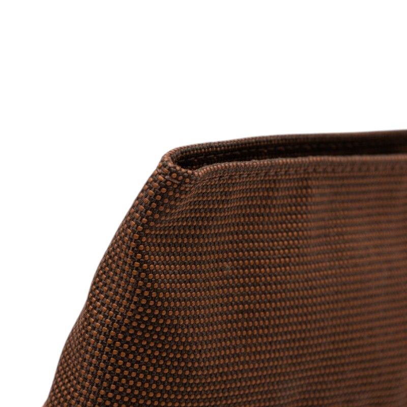 Hermes Her Line Crossbody Shoulder Bag Pochette Brown Canvas — view 5