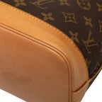 Louis Vuitton Monogram Alma PM Handbag Brown Leather — view 6