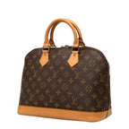 Louis Vuitton Monogram Alma PM Handbag Brown Leather — view 2