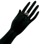 Gucci Interlocking 925 Sterling Silver Ring — view 2