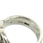Gucci Interlocking 925 Sterling Silver Ring — view 4