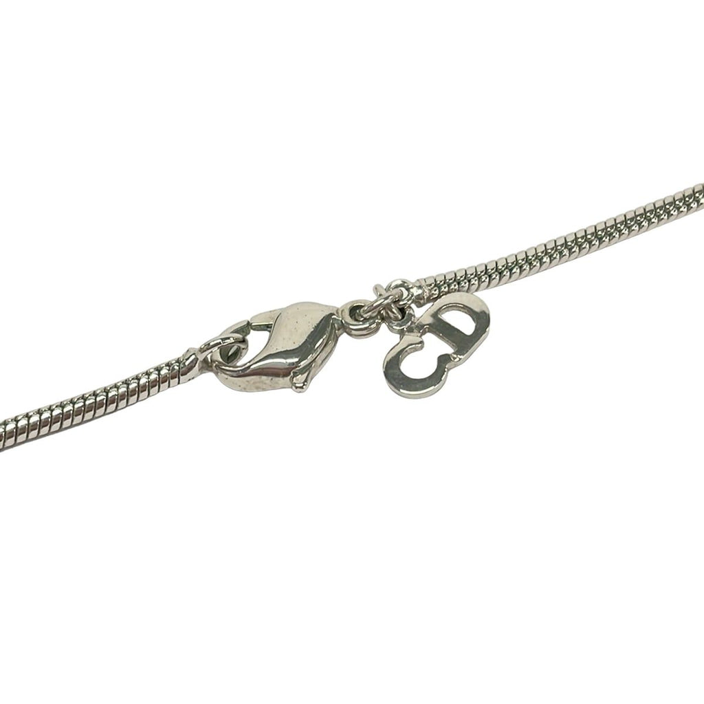 Dior Necklace Silver — view 4