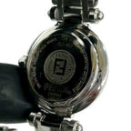 Fendi Vintage Orologi FF Logo Quartz Watch Stainless Steel Silver — view 6