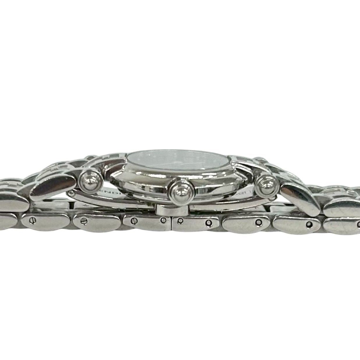 Fendi Vintage Orologi FF Logo Quartz Watch Stainless Steel Silver — view 7