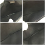 Louis Vuitton Damier Geant Portefeuille Longippe Zip Around Wallet Black — view 7