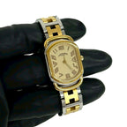 Hermes Vintage Rallye Stainless Steel Quartz Wrist Watch Silver — view 5