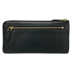 Prada Wallet Black L-shaped Zipper Leather — view 2