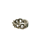 Gucci Ring Silver Light Blue Mosaic Chain — view 2