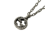 Gucci Necklace Interlocking Arabesque Silver