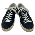 Louis Vuitton Sneakers 6.5 Dark Navy White Damier Pattern Leather — view 2