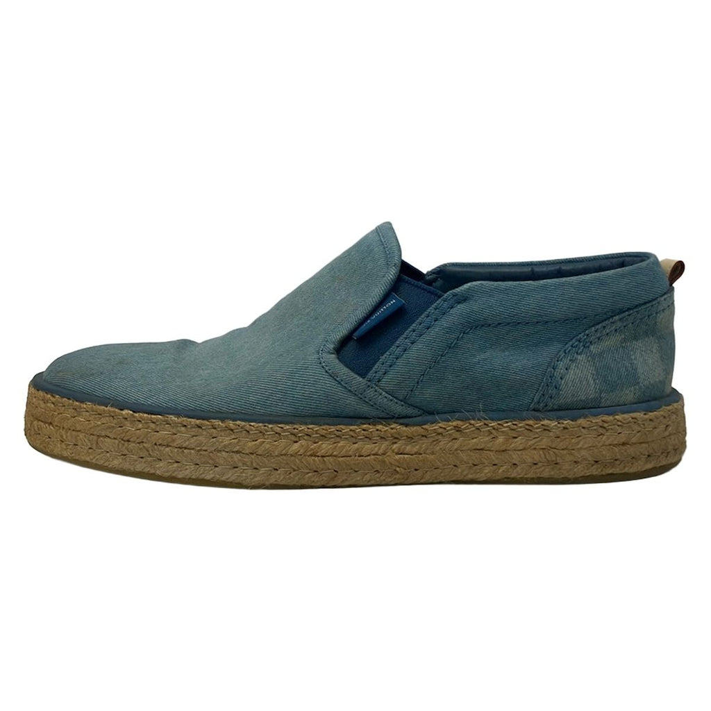 Louis Vuitton Slip Ons 7 Light Blue Damier Pattern Slipper