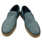 Louis Vuitton Slip Ons 7 Light Blue Damier Pattern Slipper — view 2