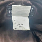 Hermes Vintage Bucket Hat Cashmere 58 Brown — view 6