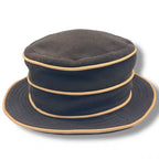 Hermes Vintage Bucket Hat Cashmere 58 Brown — view 4