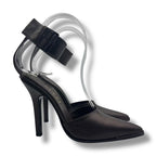 Gucci High Heels Sandal Logo Leather Brown — view 4