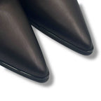 Gucci High Heels Sandal Logo Leather Brown — view 6