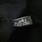 Hermes Fourre Tout Cabas Tote MM Canvas Black Gray — view 7
