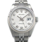 Rolex Datejust Number 2003 10 Points Diamond Index Silver Computer Dial Date