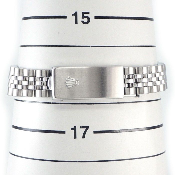 Rolex Datejust Number 2003 10 Points Diamond Index Silver Computer Dial Date — view 9