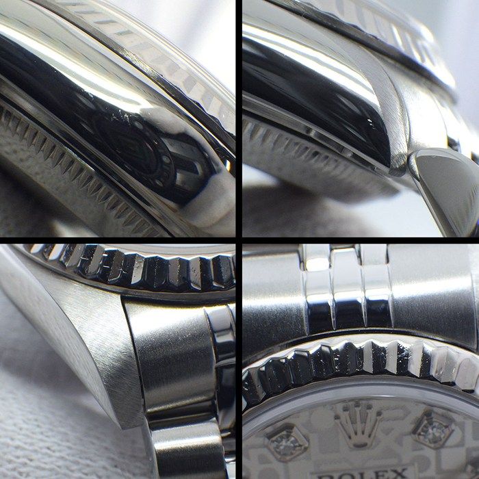 Rolex Datejust Number 2003 10 Points Diamond Index Silver Computer Dial Date — view 6