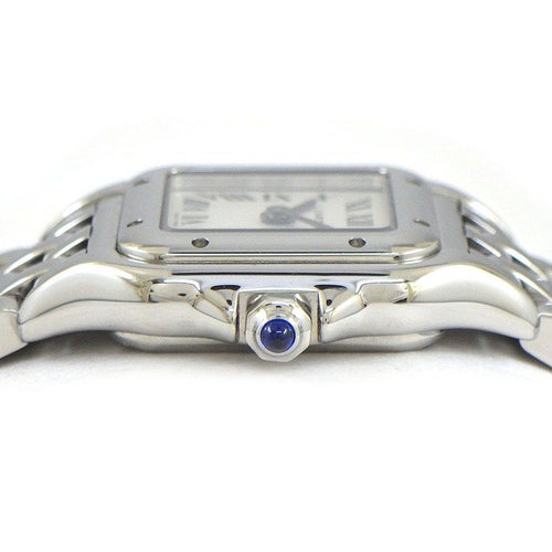 Cartier Watch Panthère Mini Square Silver Dial Roman Index SS Quartz Analog — view 2