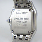 Cartier Watch Panthère Mini Square Silver Dial Roman Index SS Quartz Analog — view 4
