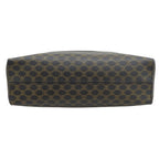 Celine Macadam Pattern Shoulder Bag Brown — view 4