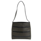 Celine Macadam Pattern Shoulder Bag Brown