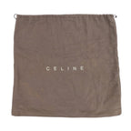 Celine Macadam Pattern Shoulder Bag Brown — view 9