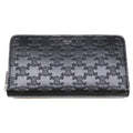 Celine Large Zip Wallet Triomphe Embossed Calfskin