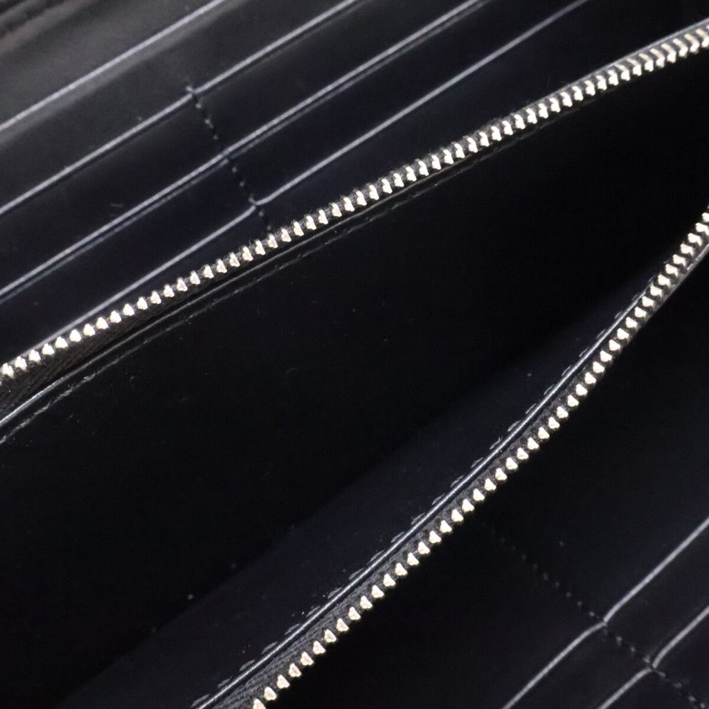 Celine Large Zip Wallet Triomphe Embossed Calfskin — view 8
