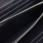Celine Large Zip Wallet Triomphe Embossed Calfskin — view 8