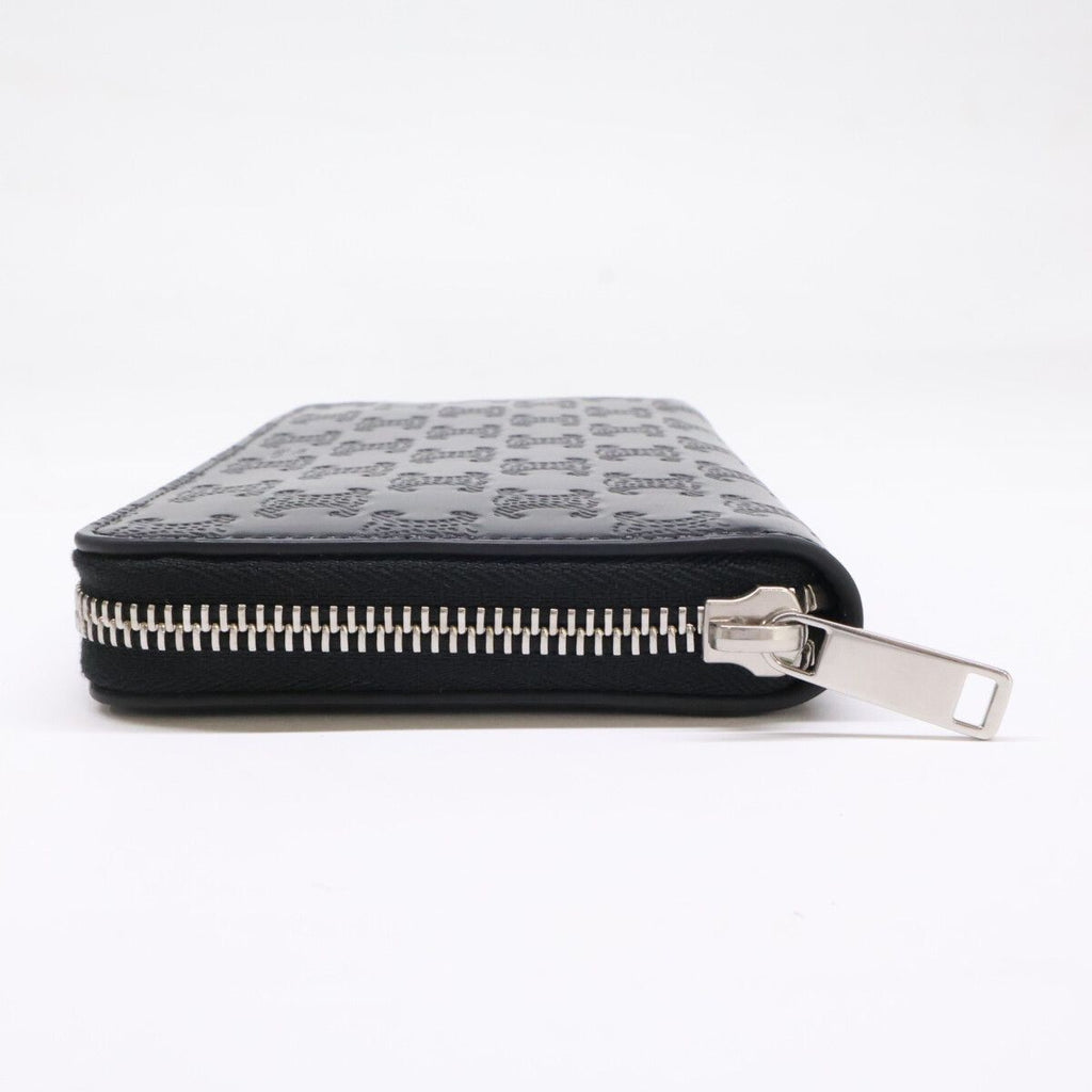 Celine Large Zip Wallet Triomphe Embossed Calfskin — view 4