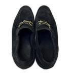 Gucci Suede Horsebit Loafers — view 6