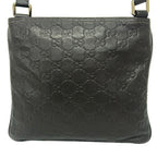 Gucci Shoulder Bag Guccissima Line Dark Brown Leather — view 3