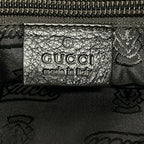 Gucci Shoulder Bag Guccissima Line Dark Brown Leather — view 9