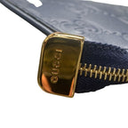 Gucci Guccissima Coin Case Key Navy GG Pattern — view 8