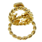 Louis Vuitton Ring Bark Sweet Monogram Gold Multicolor Large Logo Presence — view 4