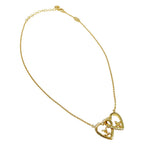 Louis Vuitton Necklace Rhinestone My LV Love Gold Logo — view 3