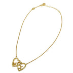 Louis Vuitton Necklace Rhinestone My LV Love Gold Logo — view 2